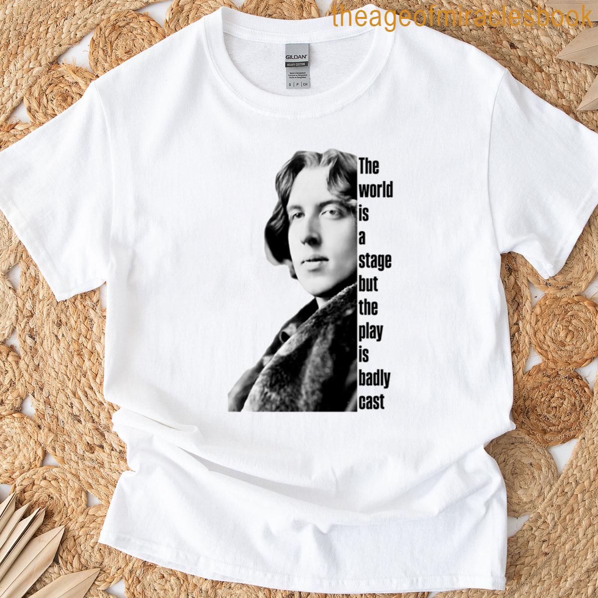World Stage Oscar Quote T-shirt