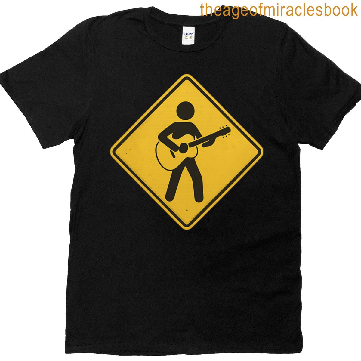 Acoustic Guitar Crossing T-shirt