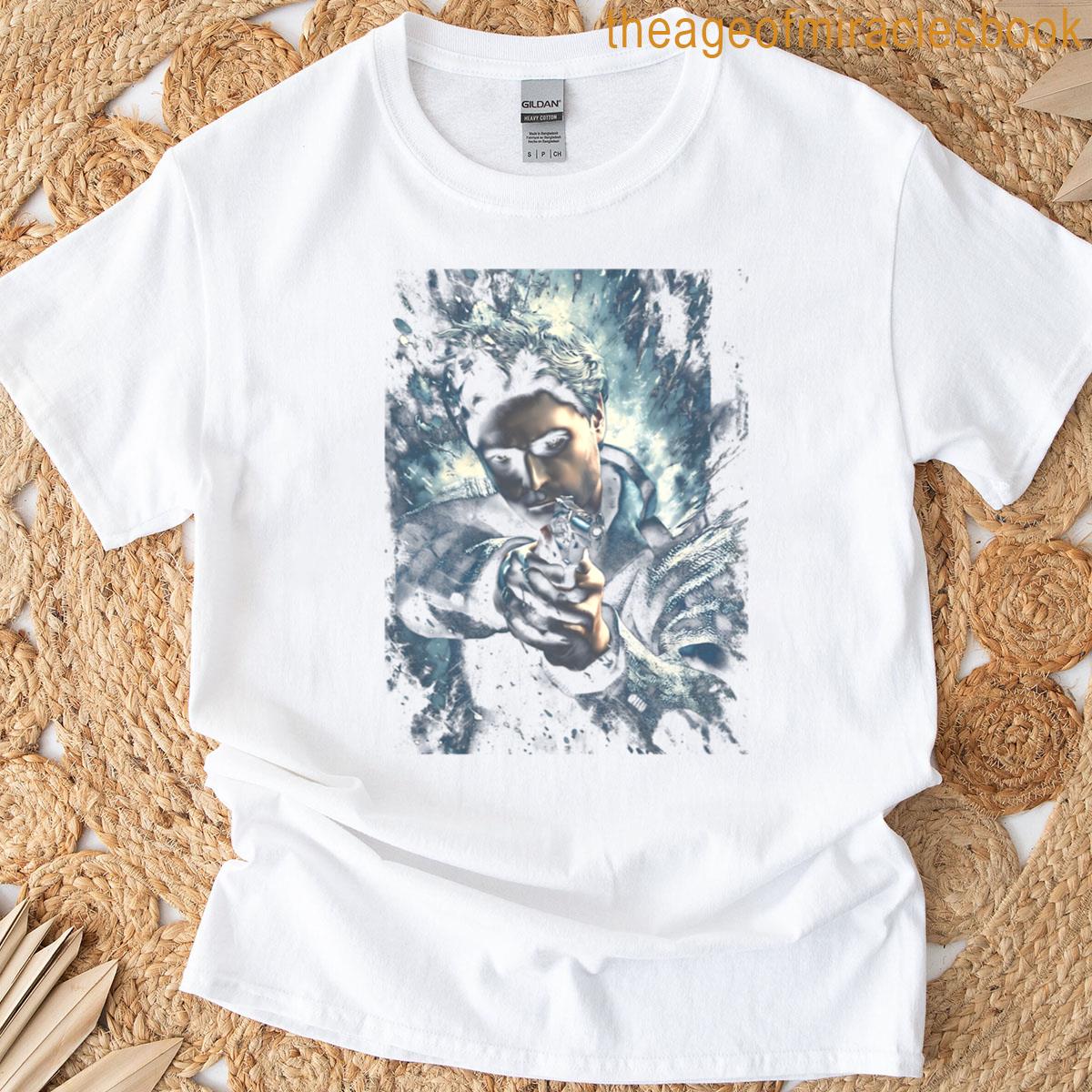 Alan Wake – Shadowed Storyteller Graphic Tee Design T-shirt