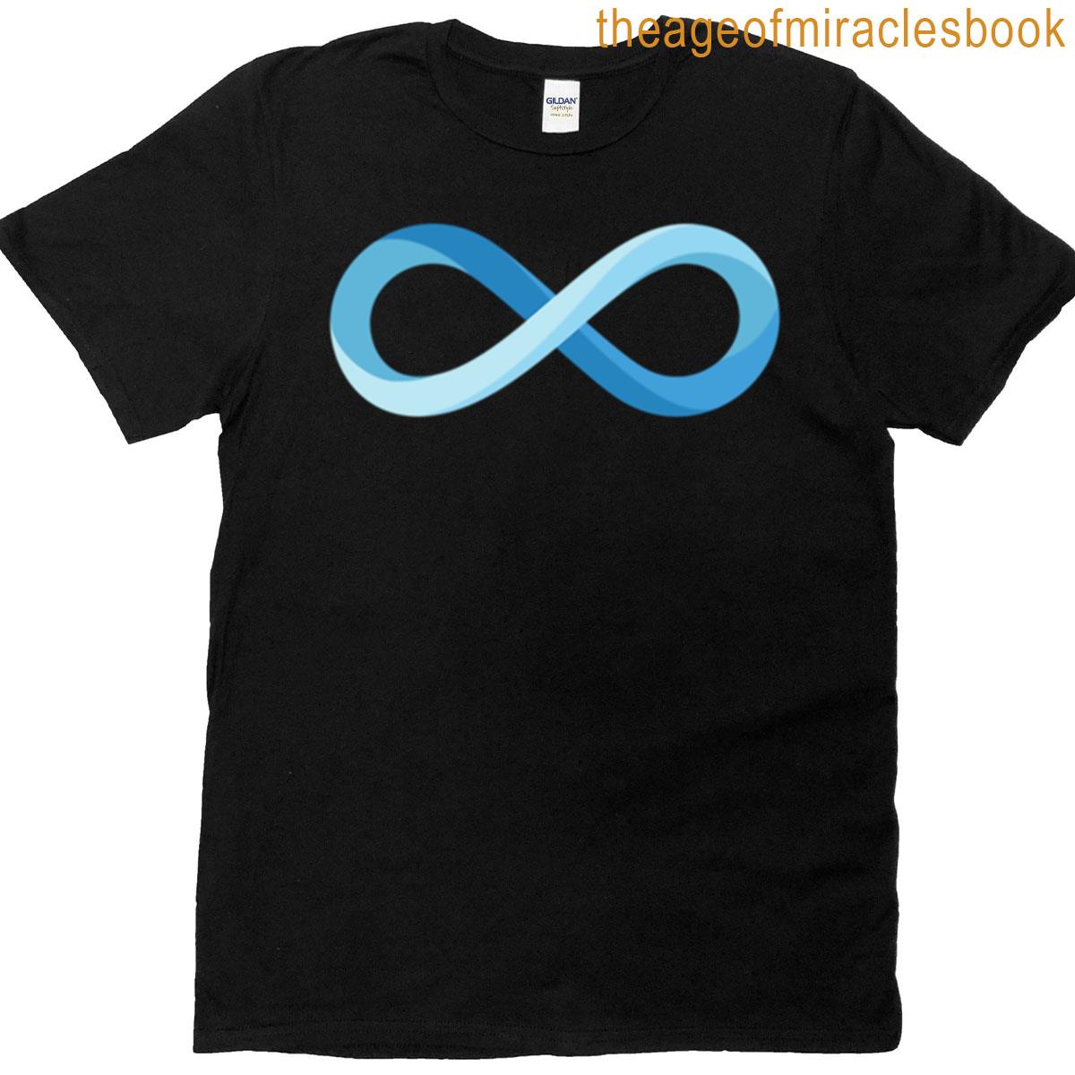 Autism Awareness Blue Infinity Symbol T-shirt