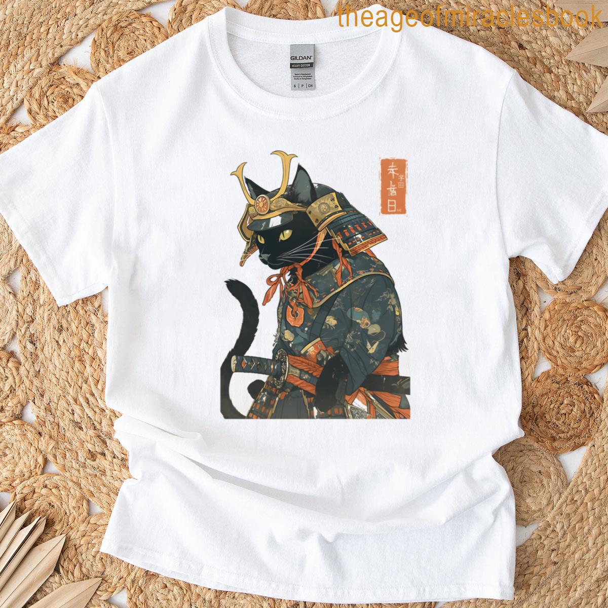 Black Kats Samurai T-shirt