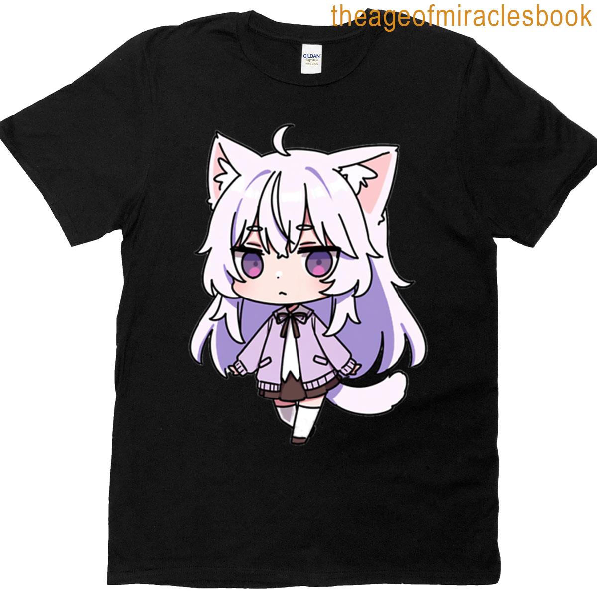 Chibi Nyatasha Nyanners Vtuber T-shirt