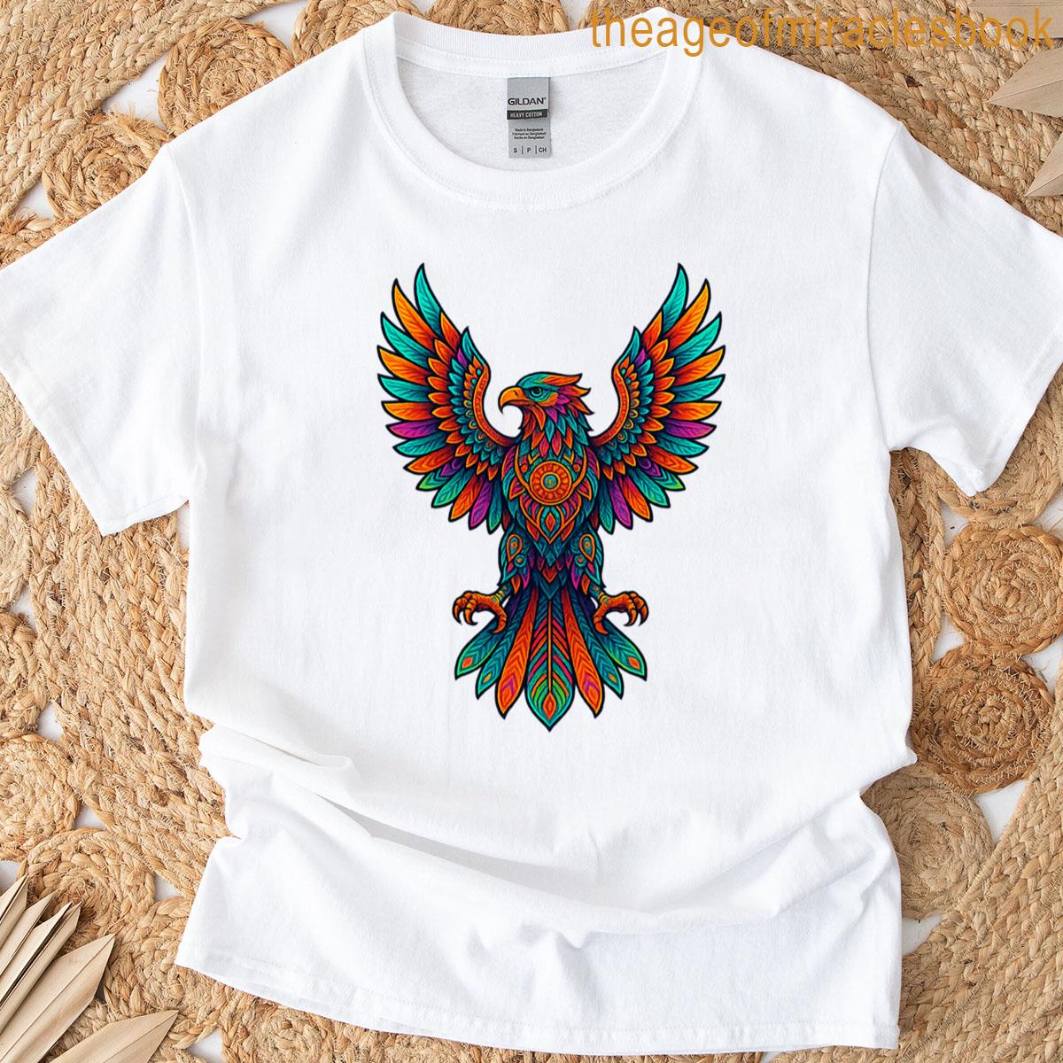 Colorful Alebrije Eagle T-shirt