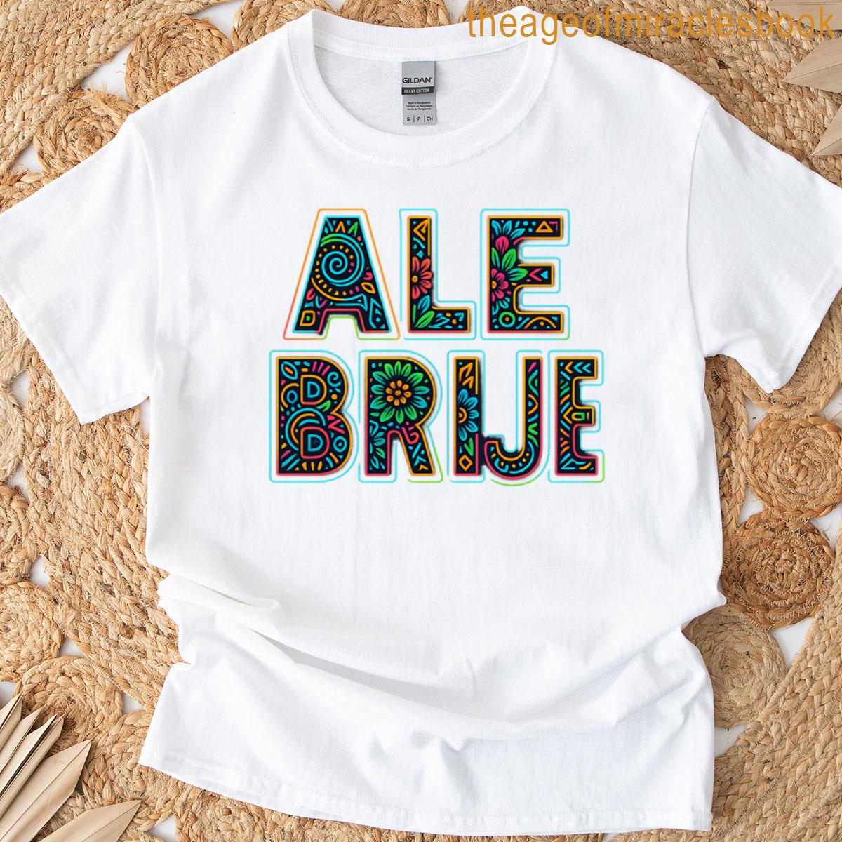 Colorful Alebrije Letters T-shirt