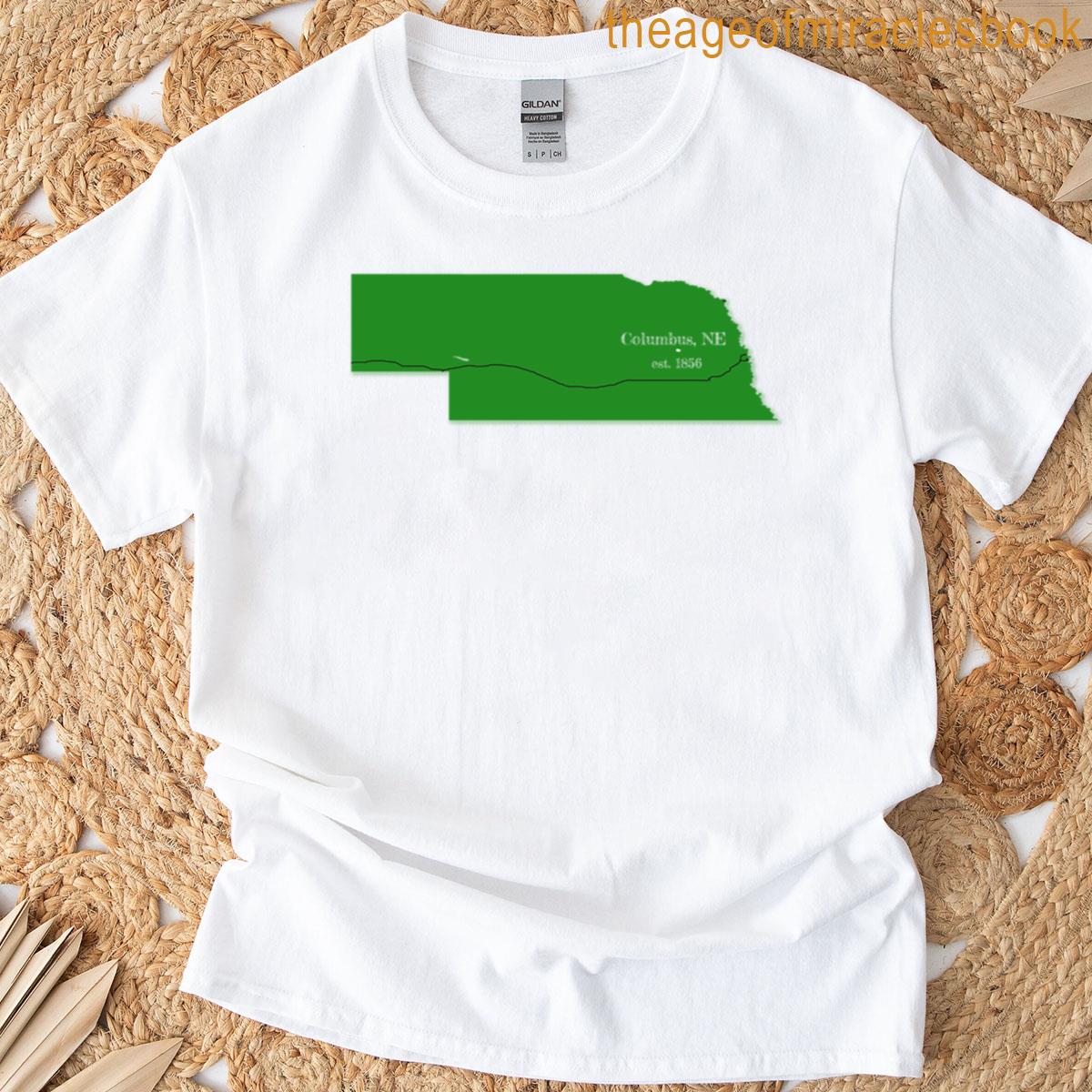 Columbus Ne Green T-shirt