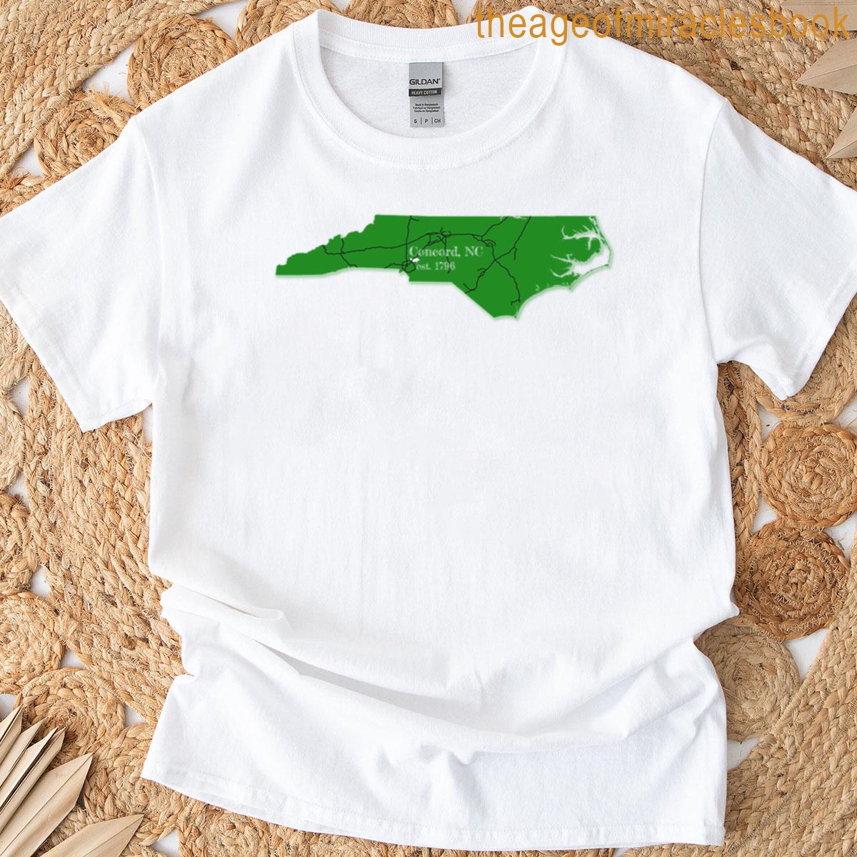 Concord Nc Green T-shirt