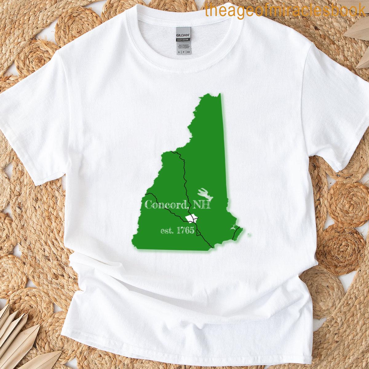 Concord Nh Green T-shirt