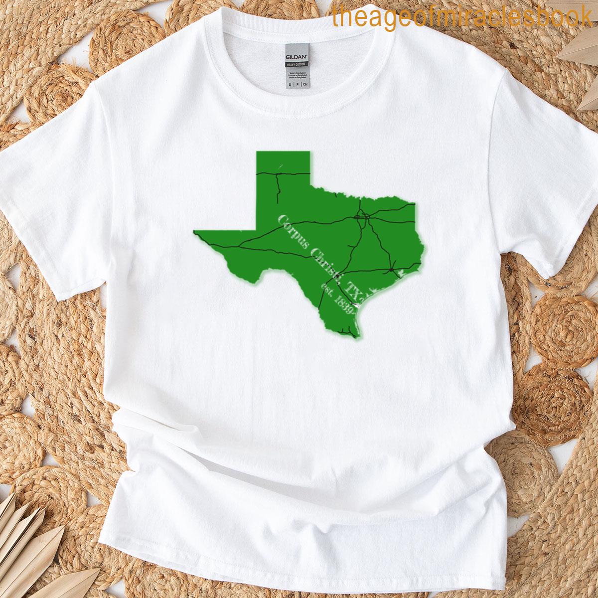 Corpus Christi Tx Green T-shirt
