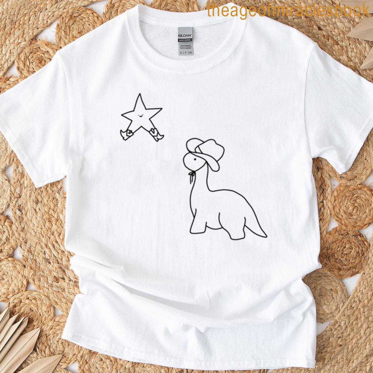 Country Dinosaur And Star T-shirt