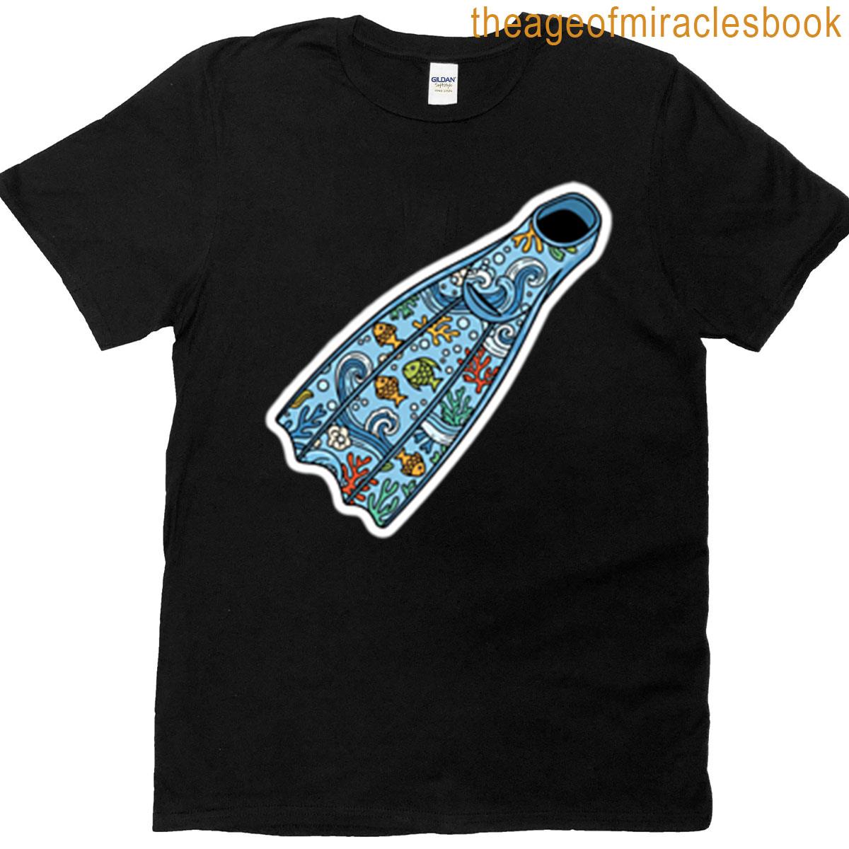 Cute Diving Fin T-shirt
