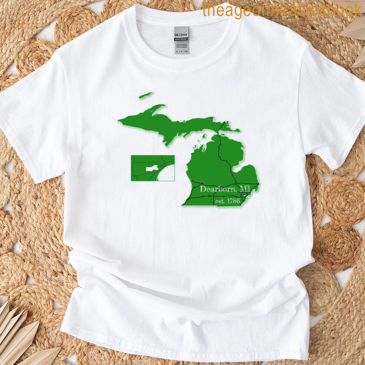 Dearborn Mi Green T-shirt