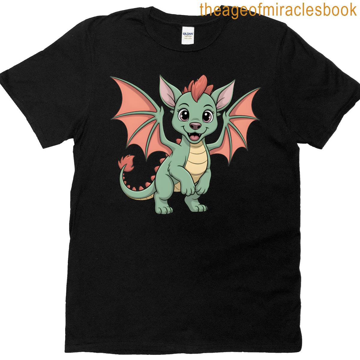 Dragon Puppy With Oversized Wings T-shirt