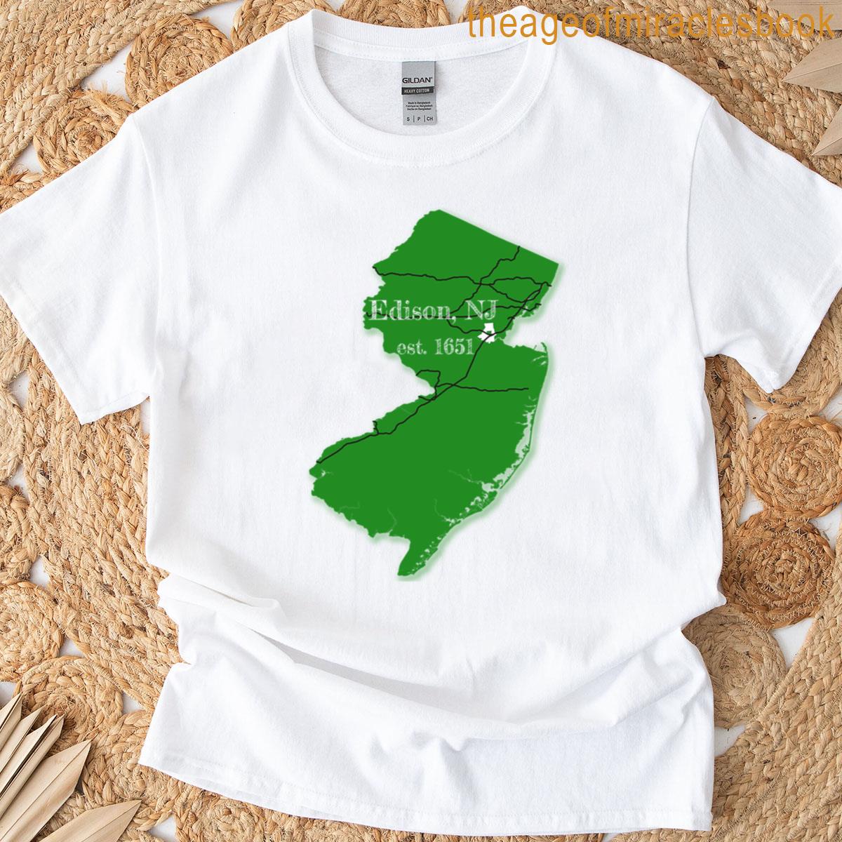 Edison Nj Green T-shirt