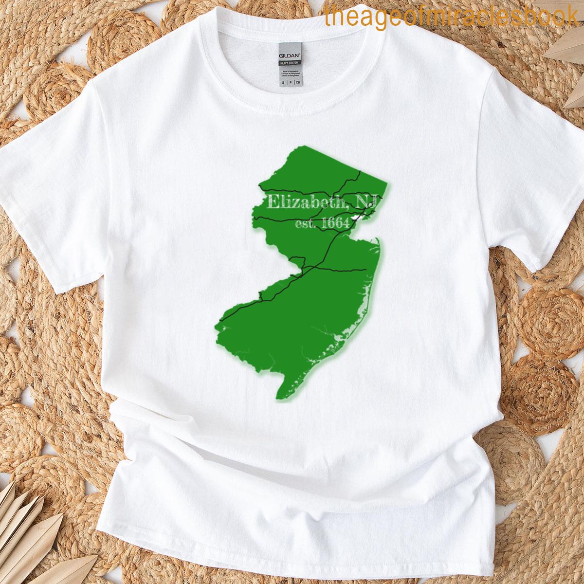 Elizabeth Nj Green T-shirt