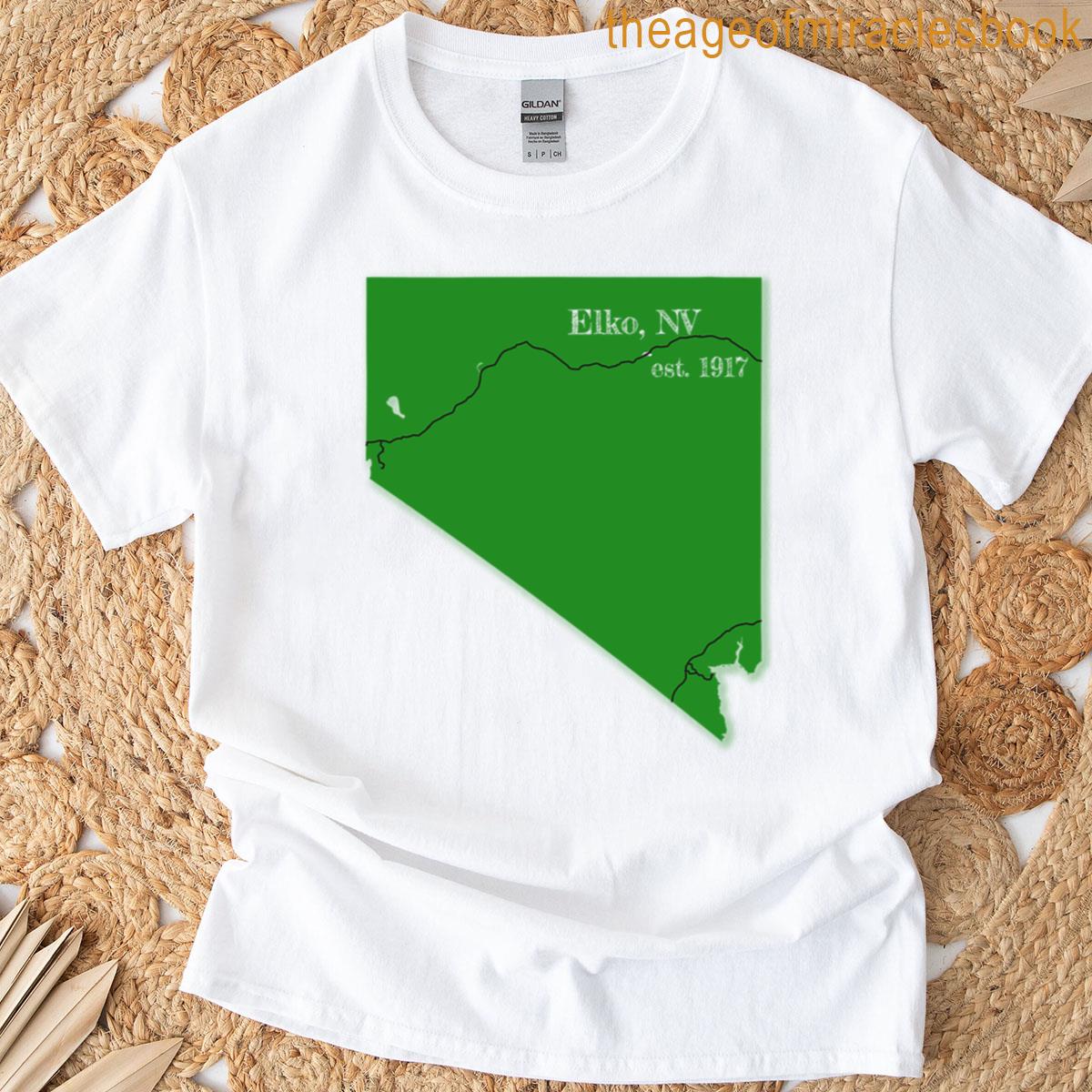 Elko Nv Green T-shirt