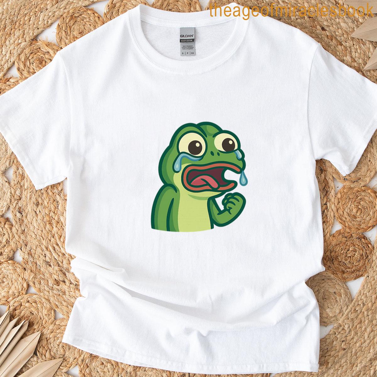Funny Meme Lizard Cartoon T-shirt