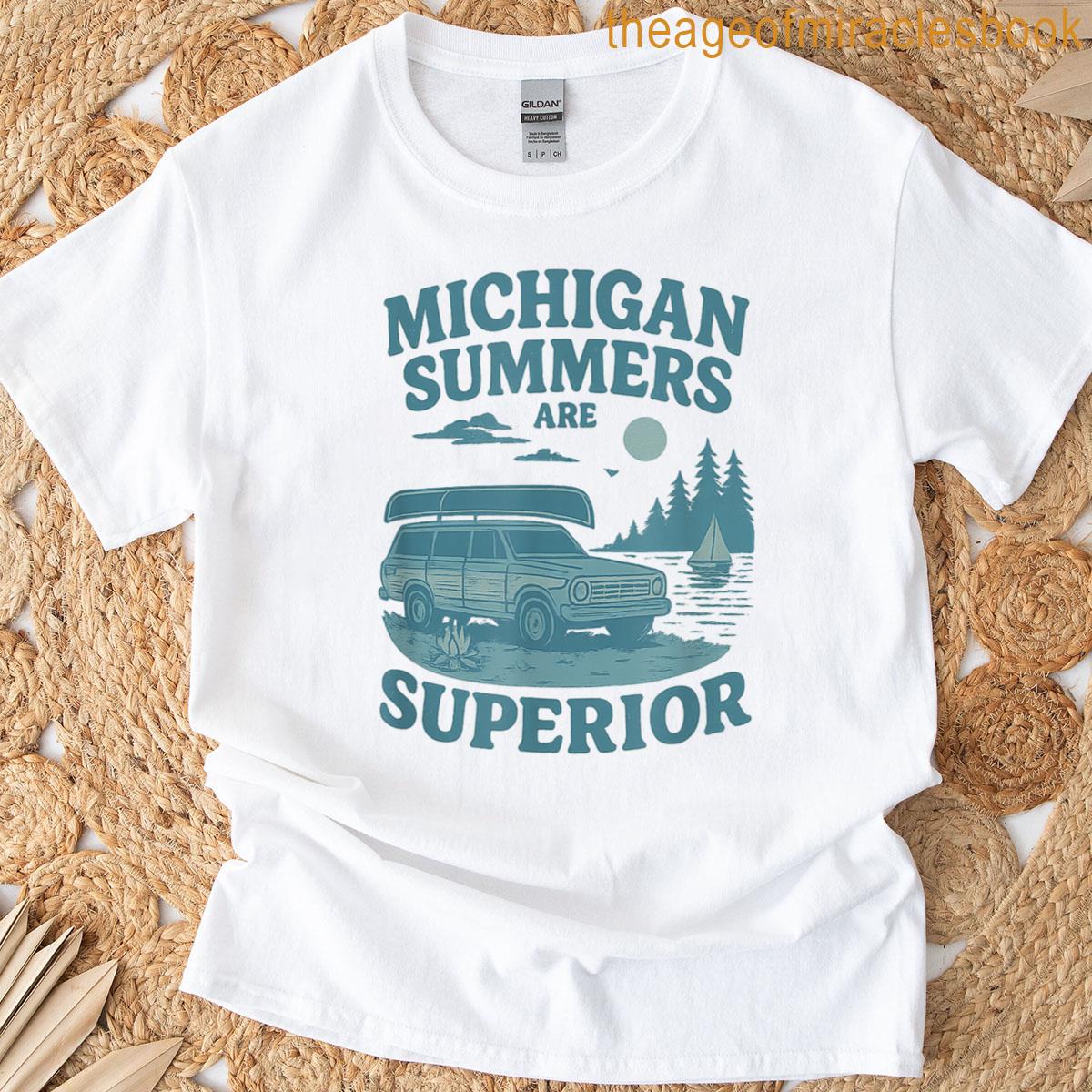 Great Lakes Summer Design T-shirt