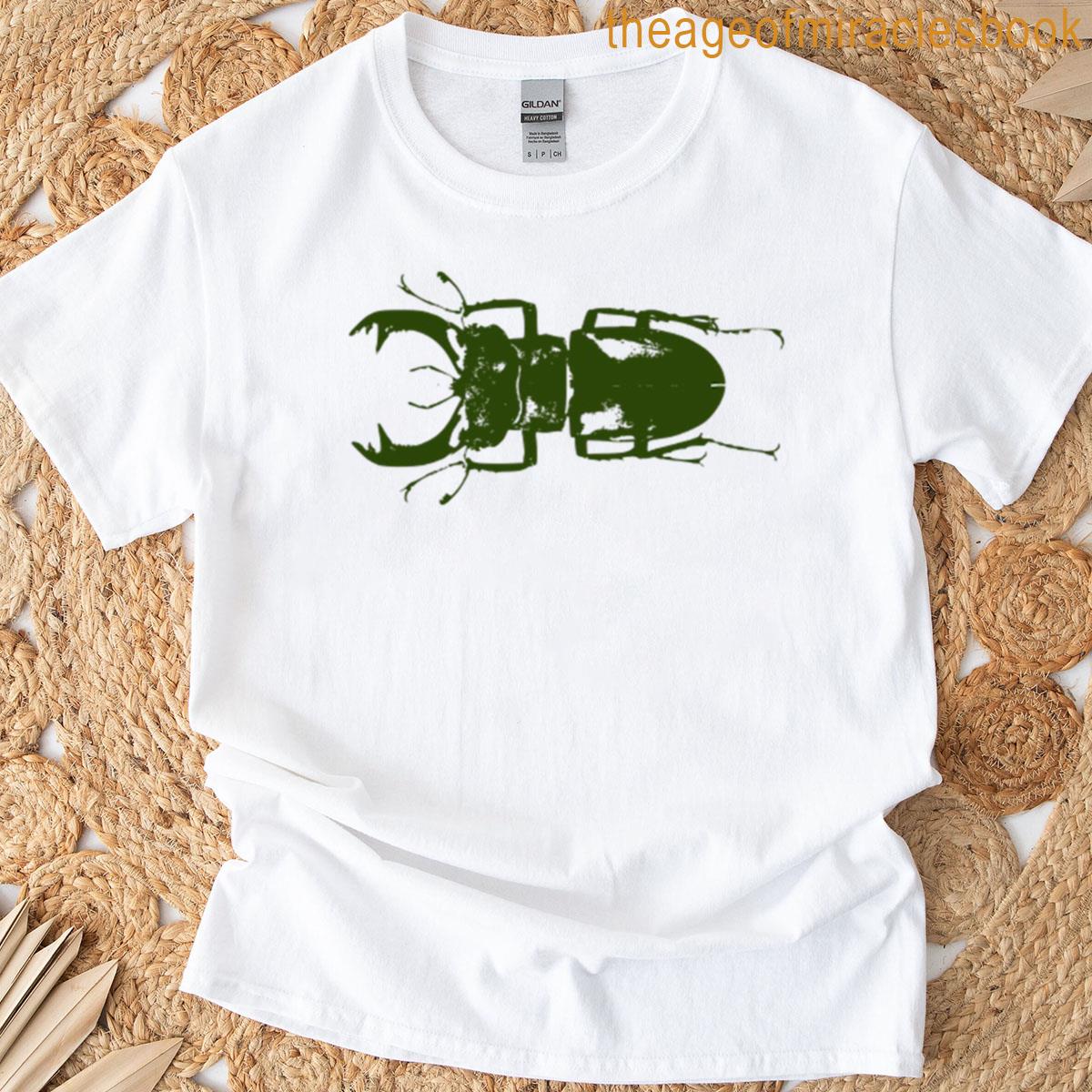 Green Beetle High Contrast T-shirt