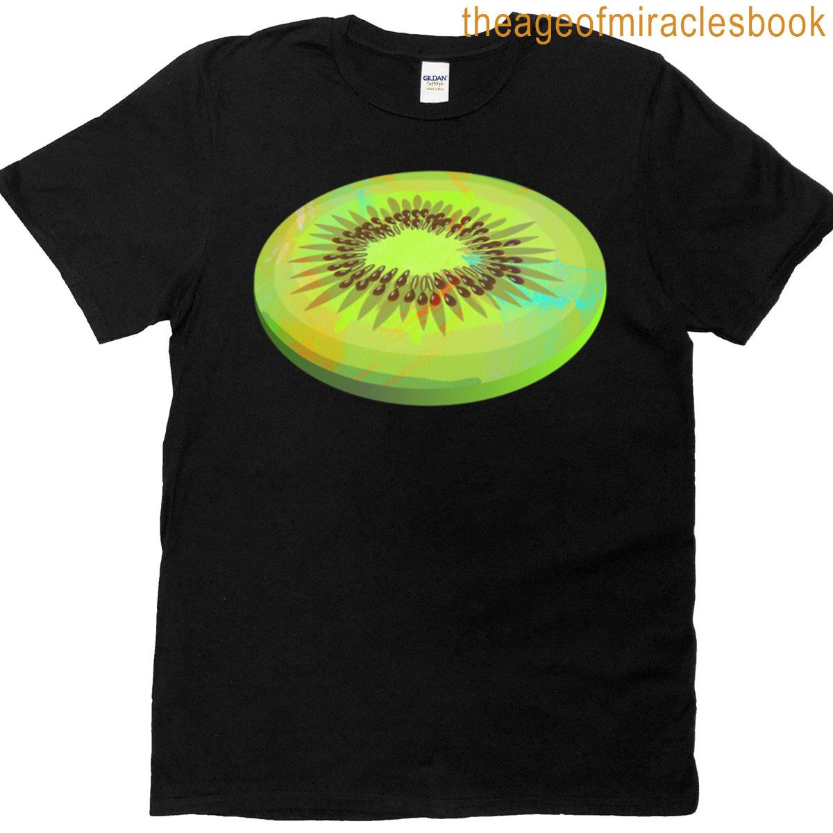 Kiwi Fruit 10 Hand Drawing T-shirt