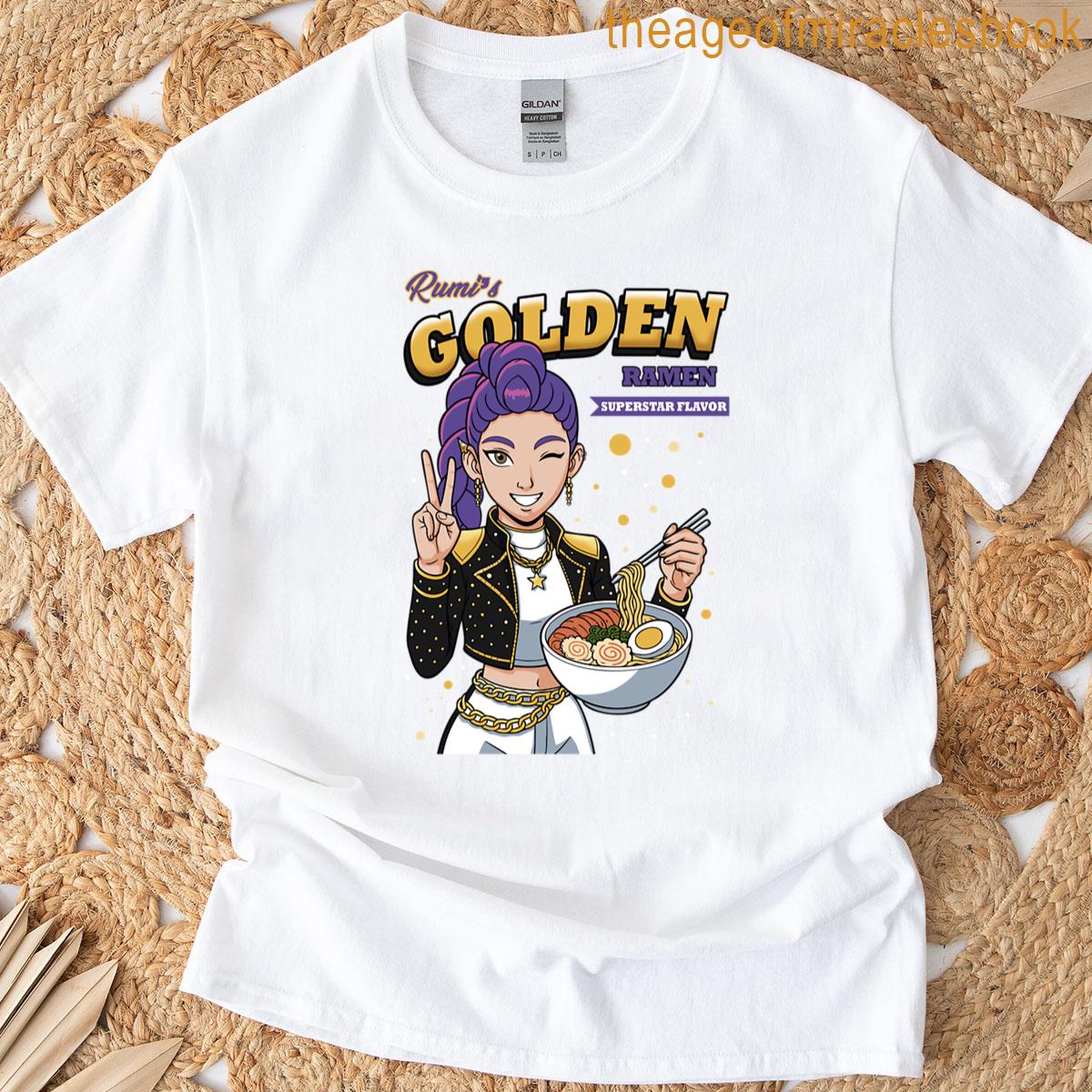 Kpop Rumis Golden Ramen T-shirt