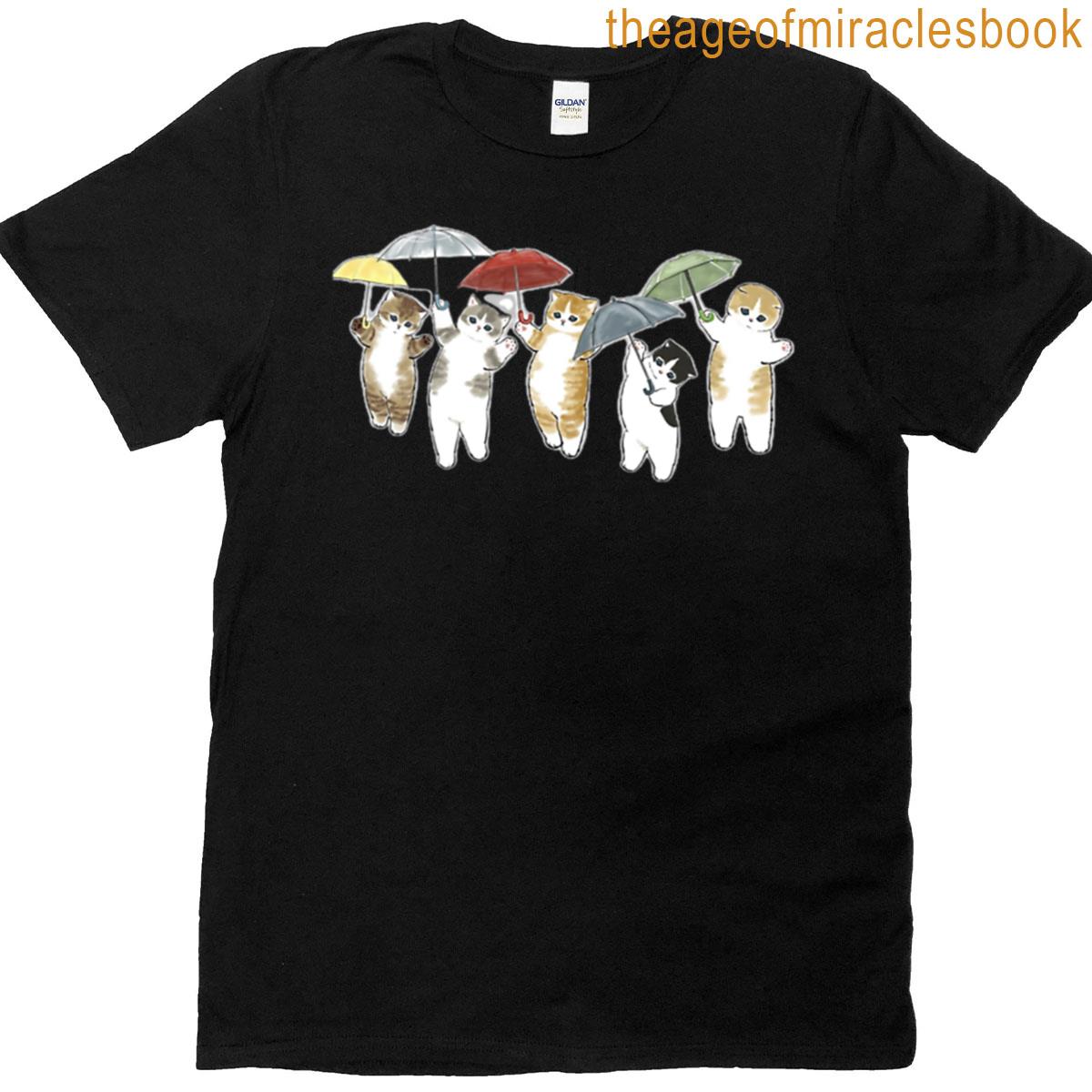 Mofusand – Cats In The Rain T-shirt