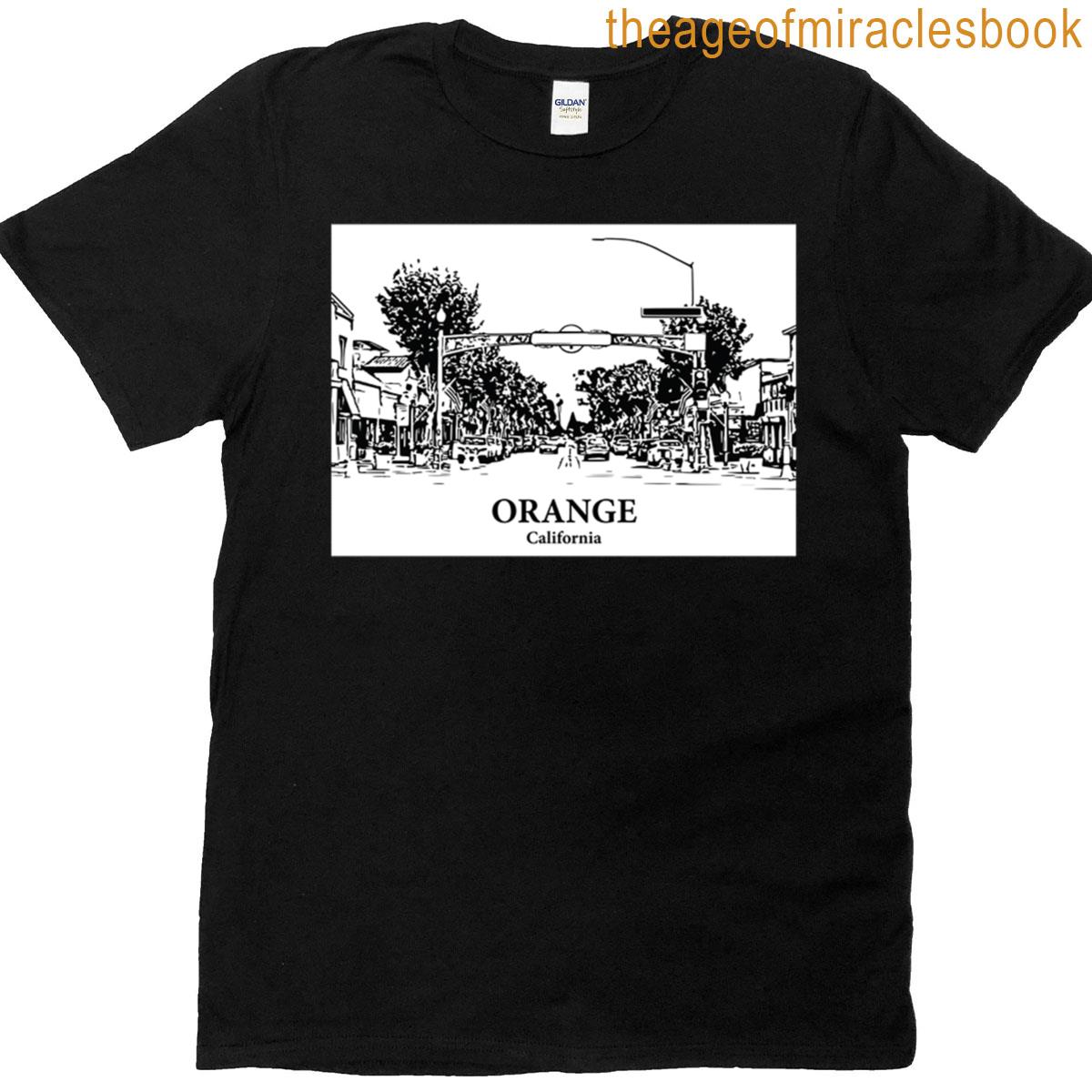 Orange California T-shirt