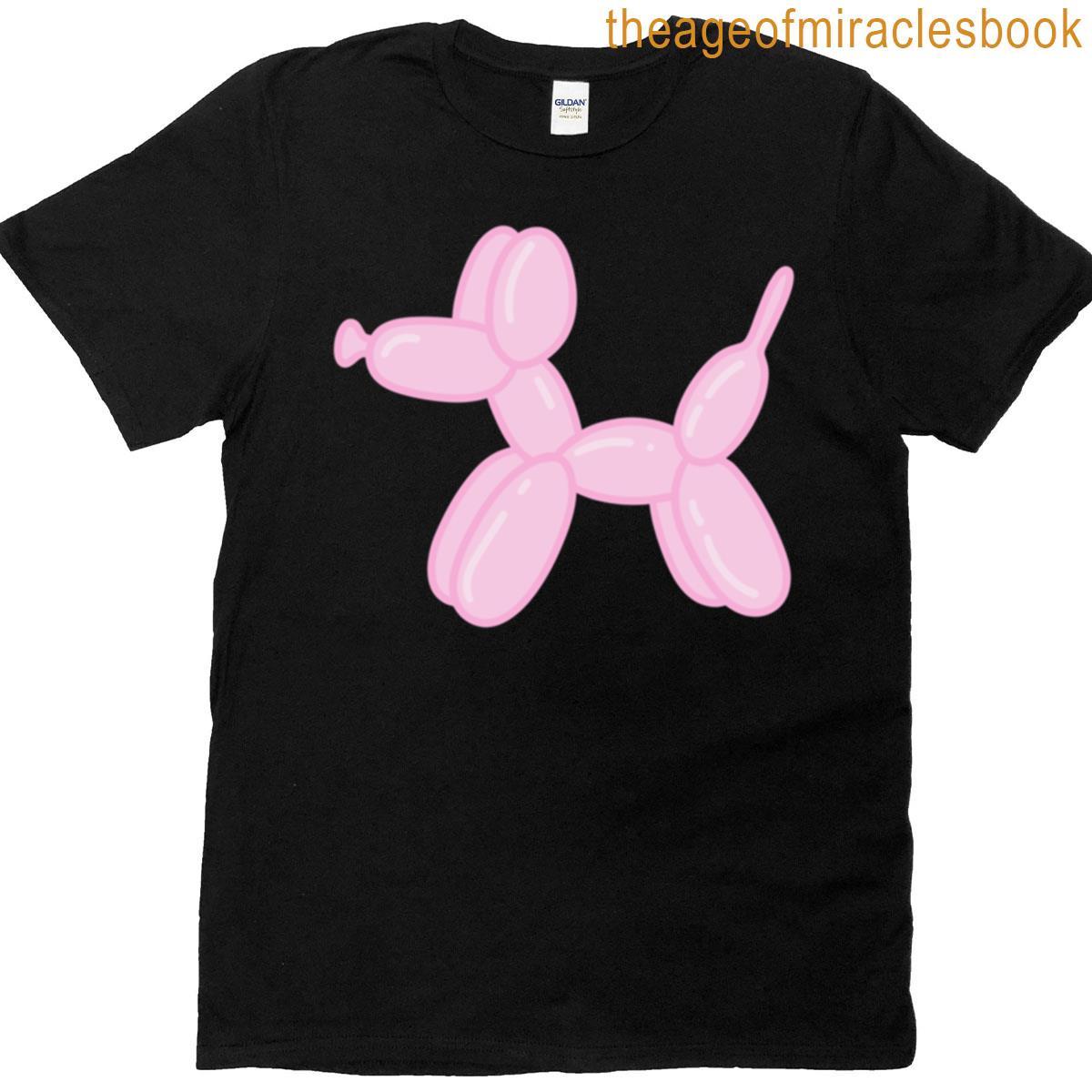 Pink Balloon Dog T-shirt