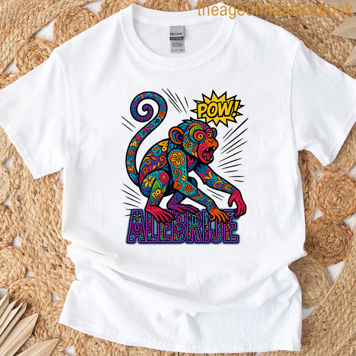 Pow Monkey Alebrije T-shirt