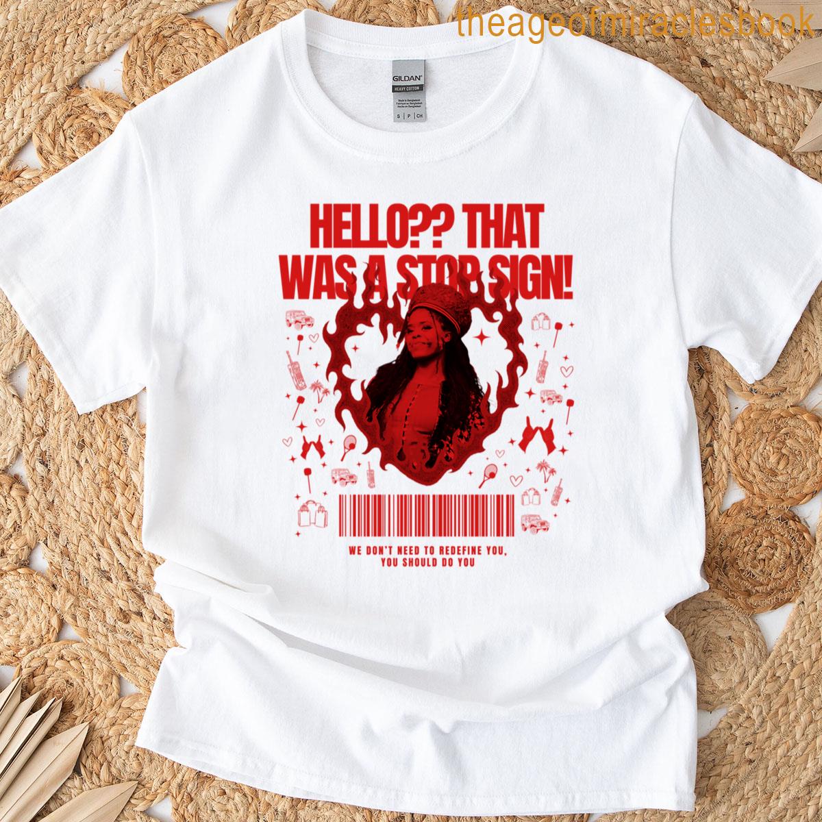 Stop Sign Chyna-rose Frederick Design T-shirt