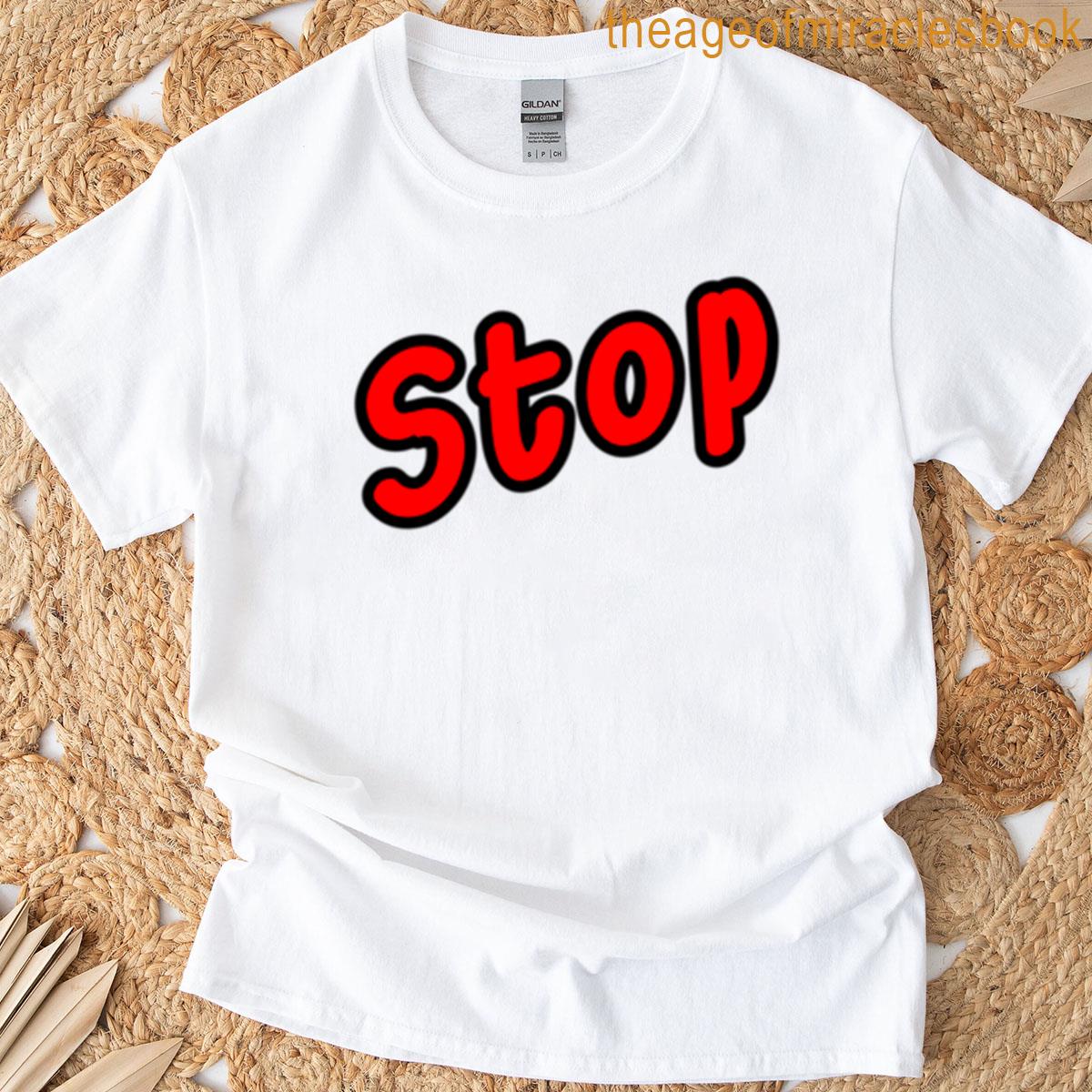 Stop Sign – Red T-shirt