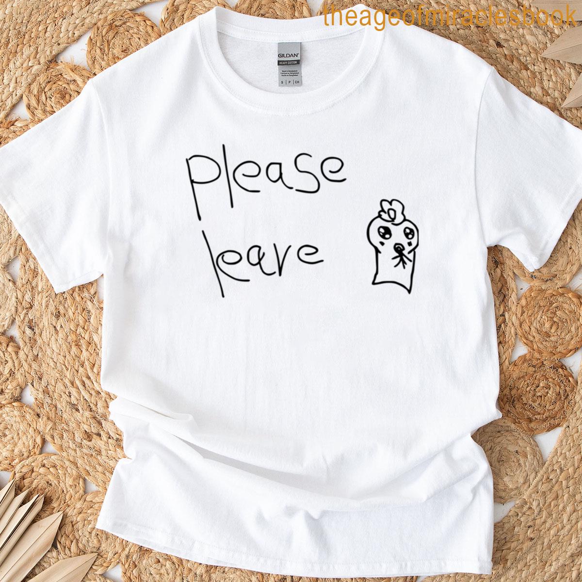 Ateez Please Leave T-shirt