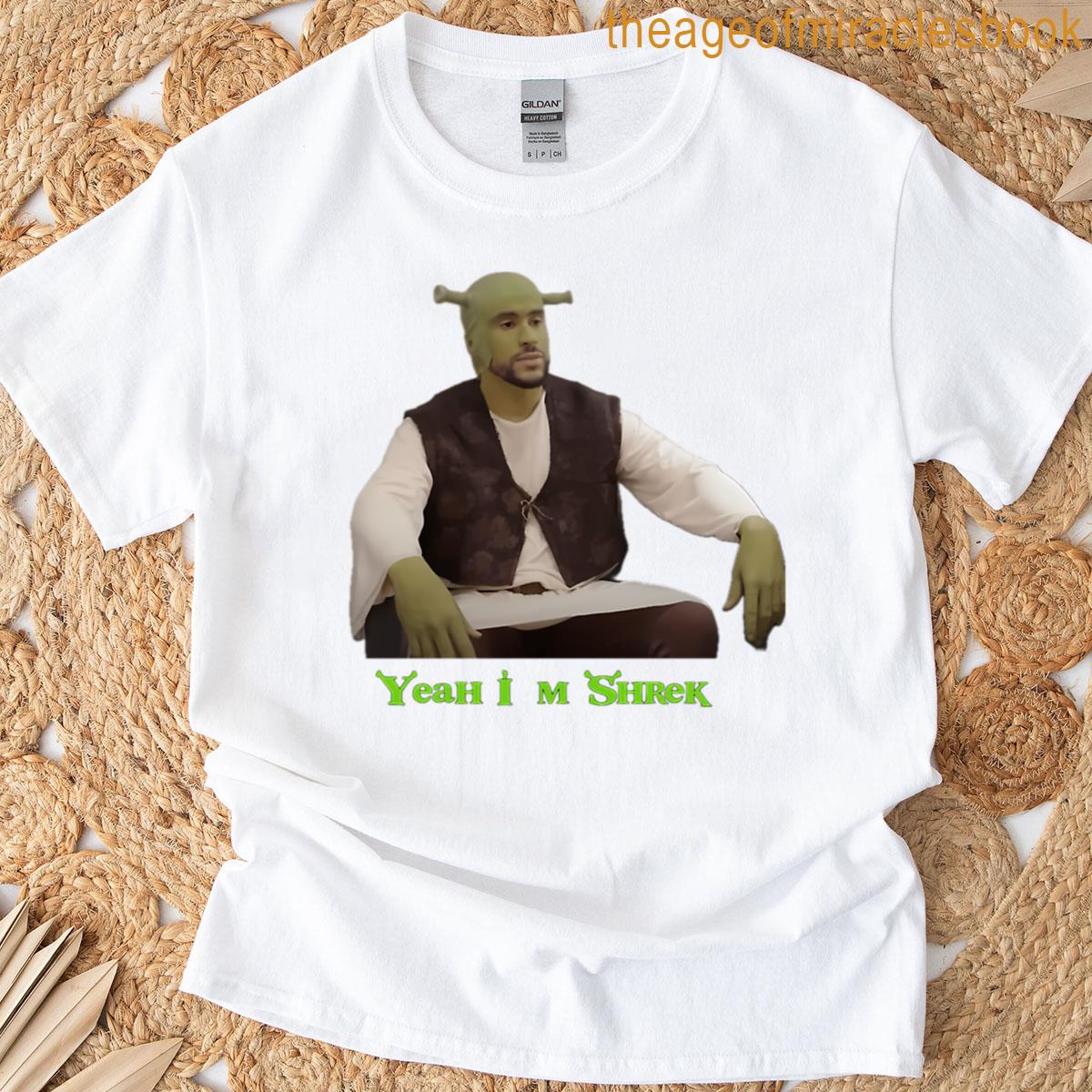 Bad Bunny Shrek T-shirt