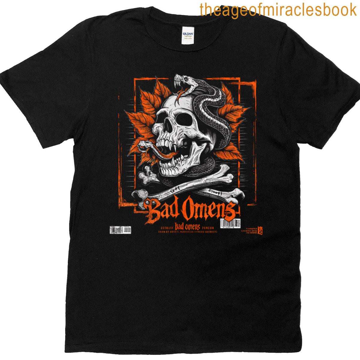 Bad Omens Snake And Skull T-shirt