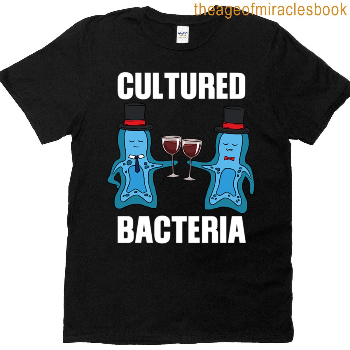 Cultured Bacteria Biology Graphic Tee T-shirt
