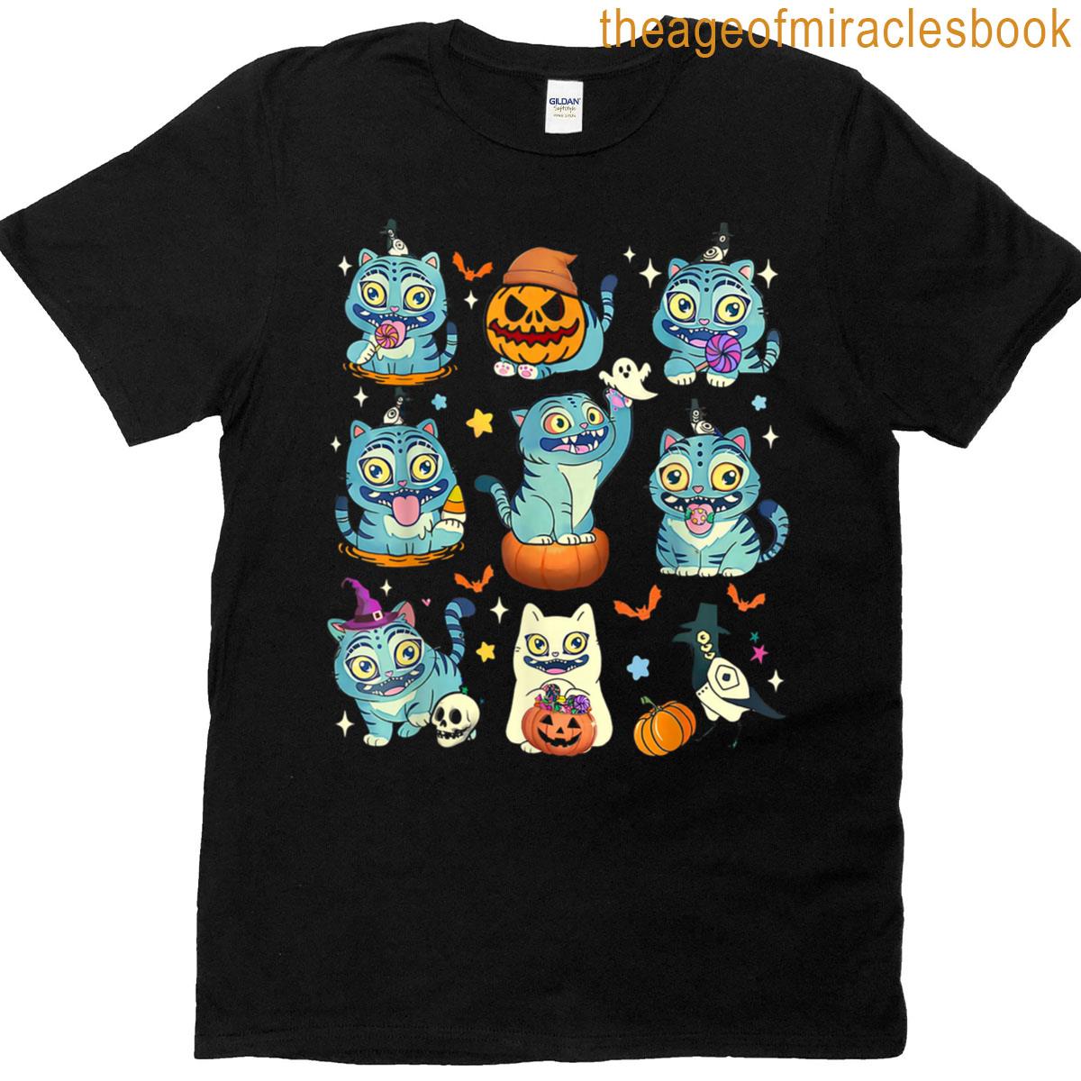Derpy Tiger And Sussie Bird Halloween T-shirt