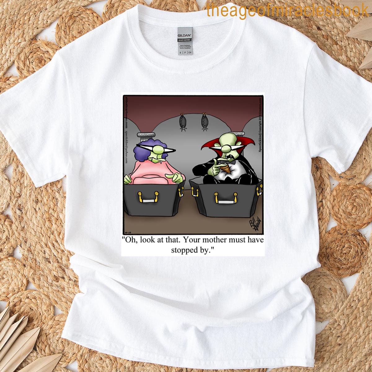 Funny Spectickles Halloween Vampire Dracula Humor T-shirt