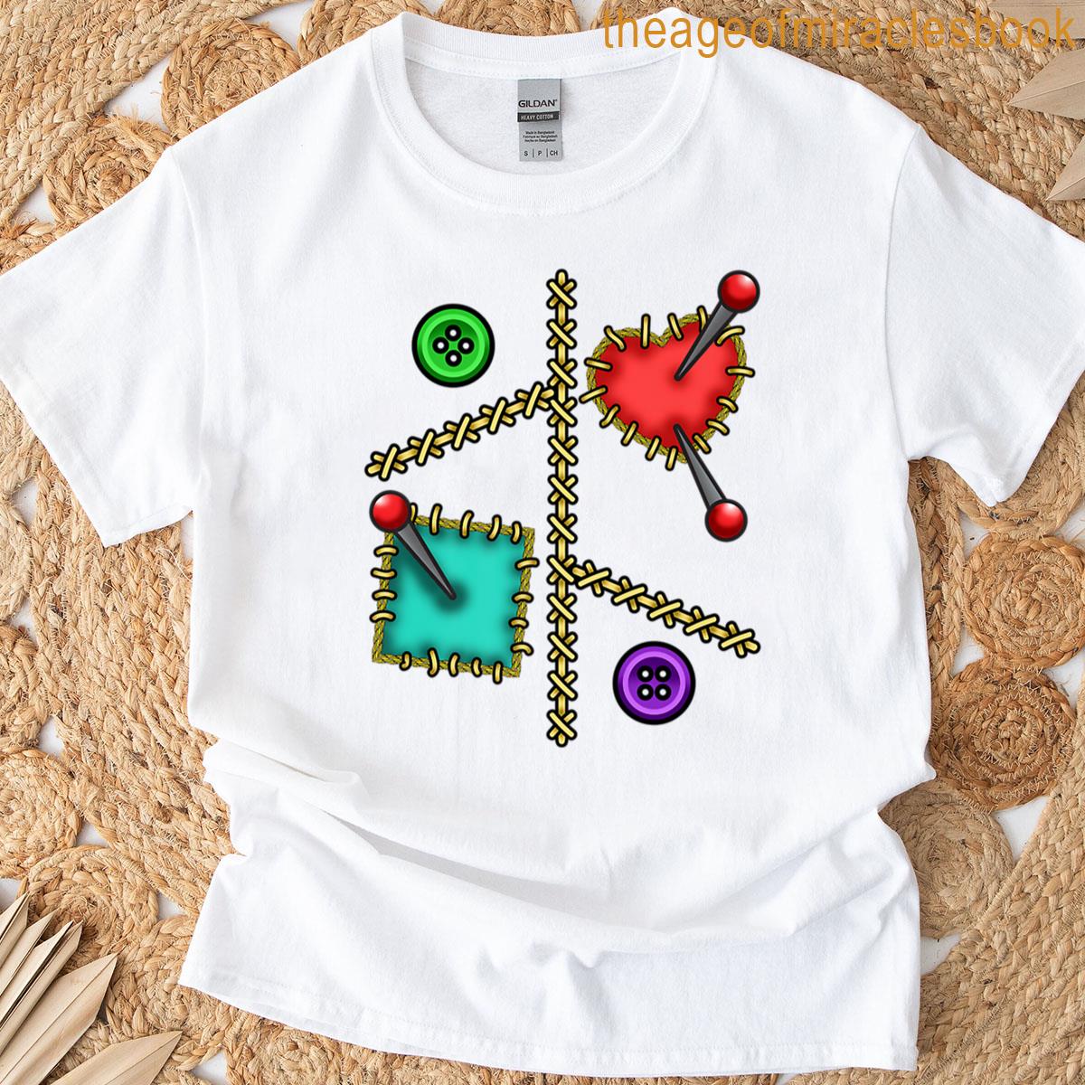 Halloween Voodoo Doll Costume T-shirt