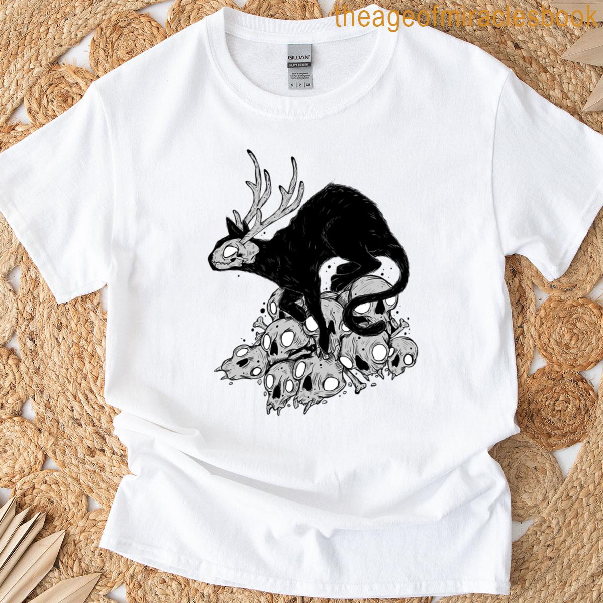Kitty Demon Skull Oversized T-shirt