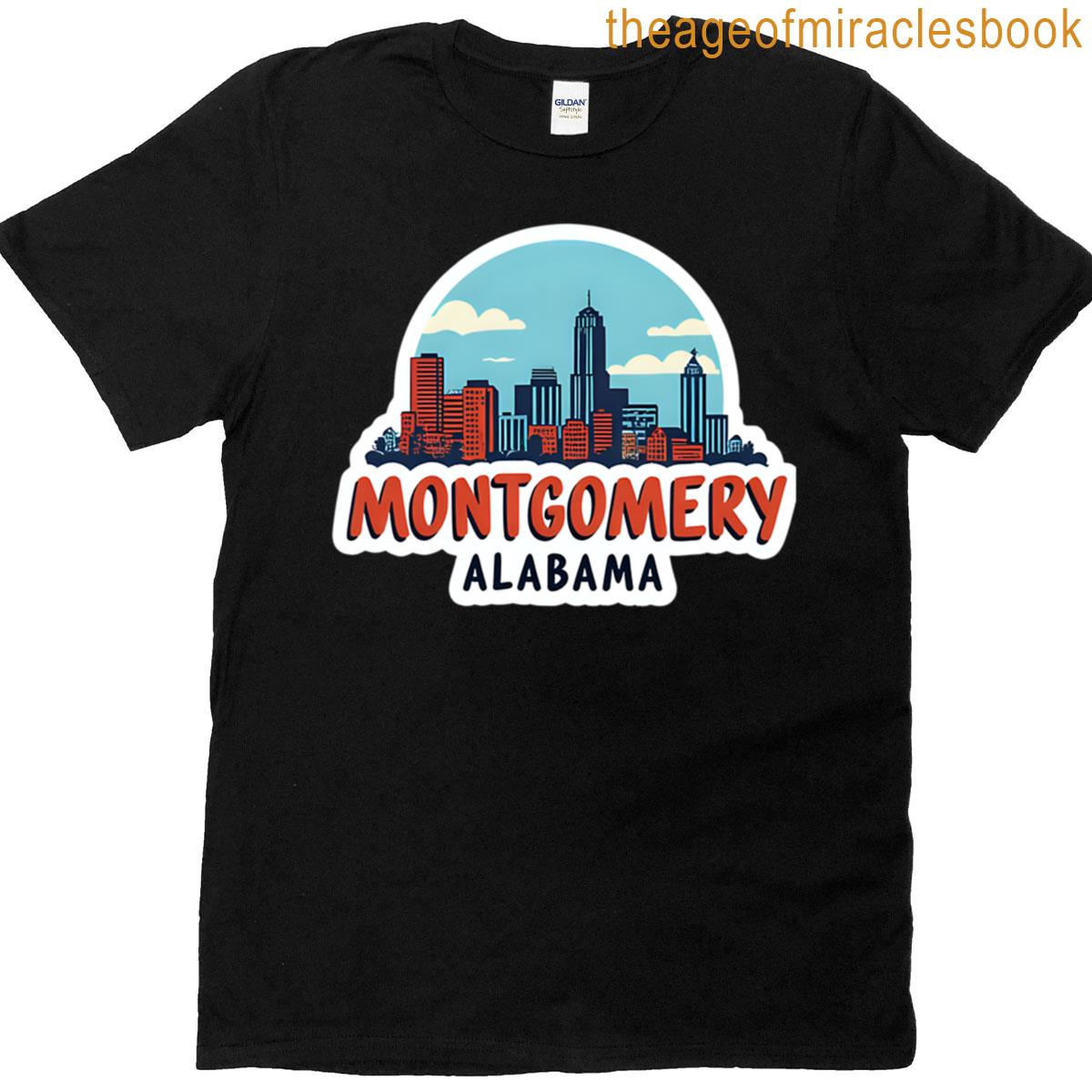 Montgomery Alabama Oversized T-shirt