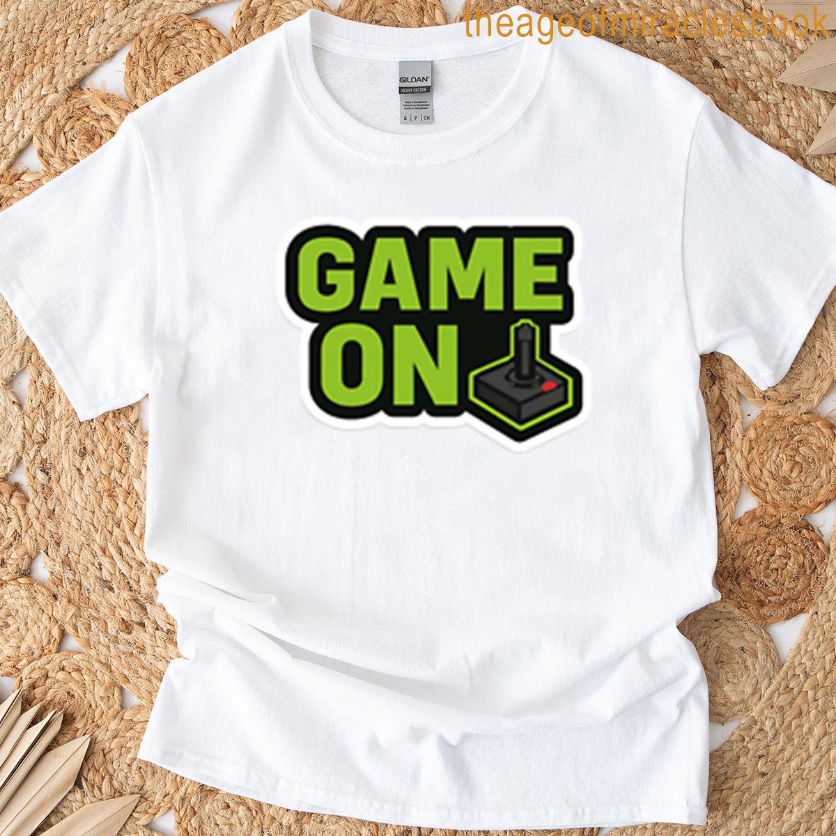 Retro Arcade Joystick Pixel Art T-shirt