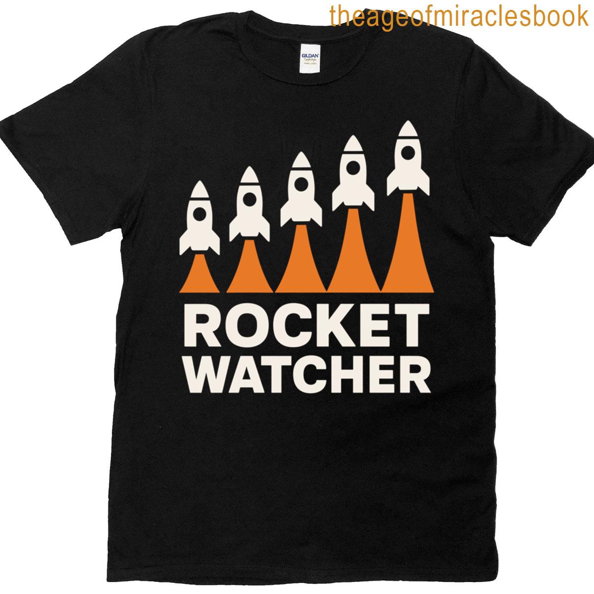 Rocket Launch Spotter Cape Canaveral Liftoff Tracking Crew T-shirt