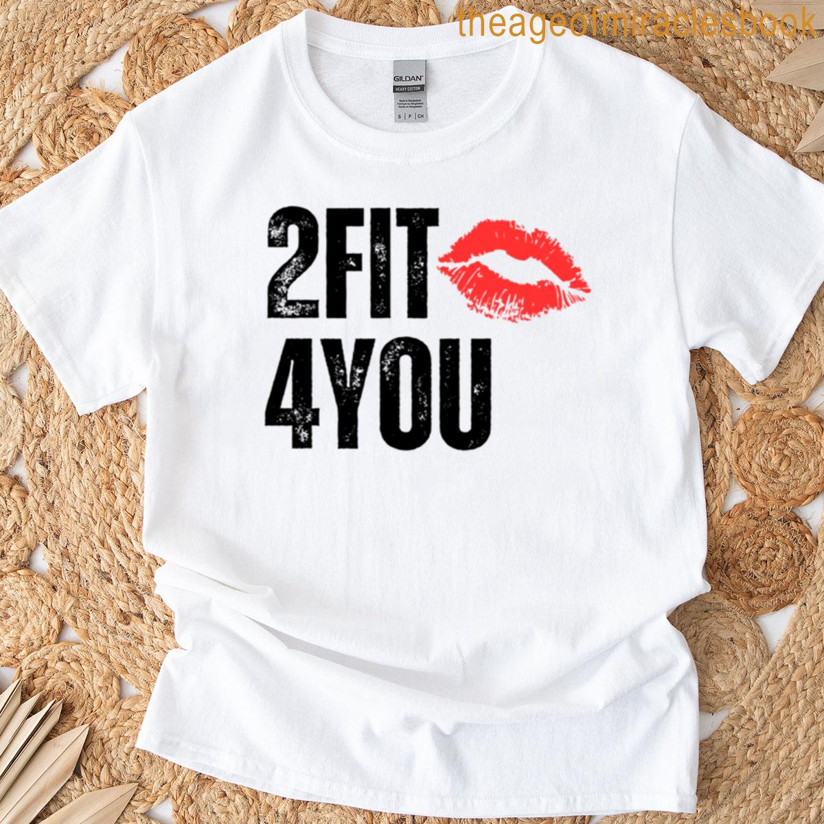 Sarcastic Bold Text Tees 2 Fit 4 You Premium T-shirt