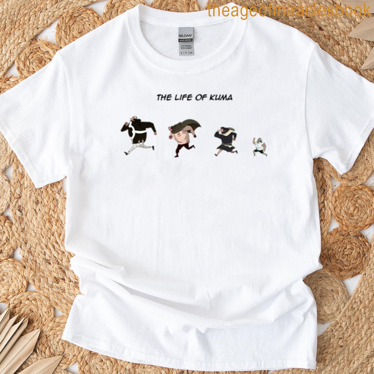 The Life Of Kuma One Piece Evolution T-shirt