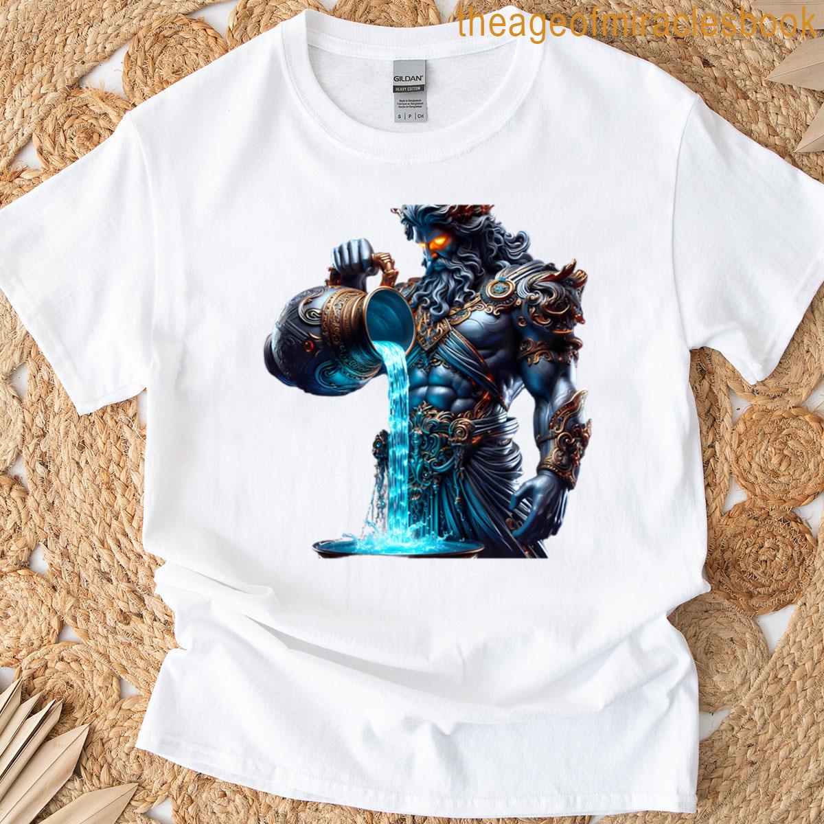 The Twelve Zodiac Warriors Aquarius Oversized T-shirt
