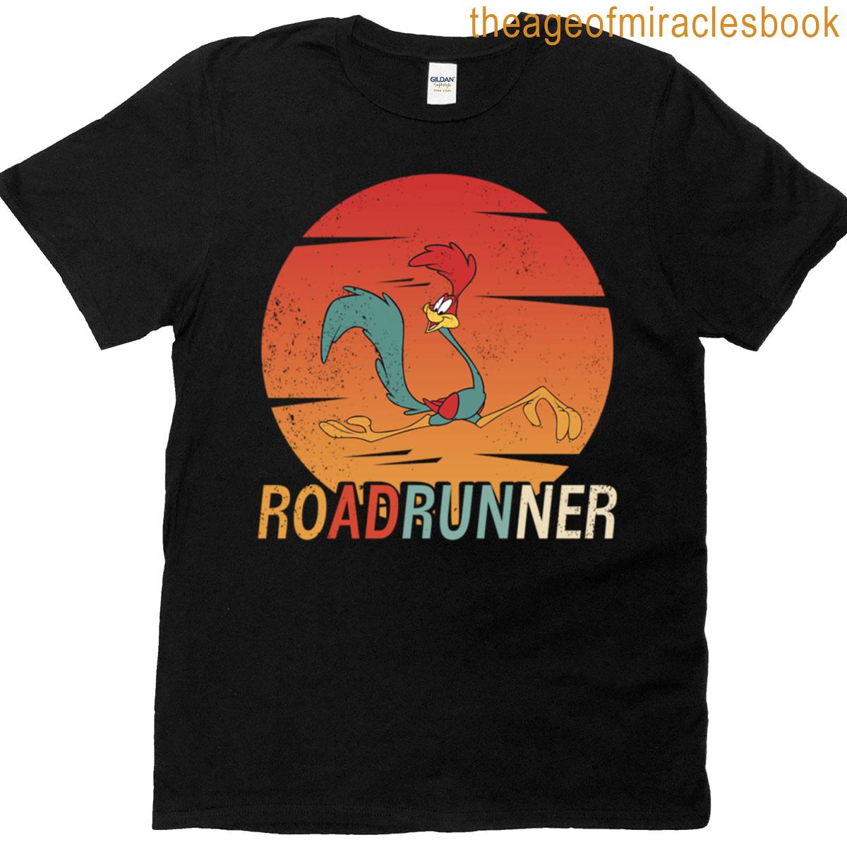 Vintage Retro Roadrunner Silhouette T-shirt