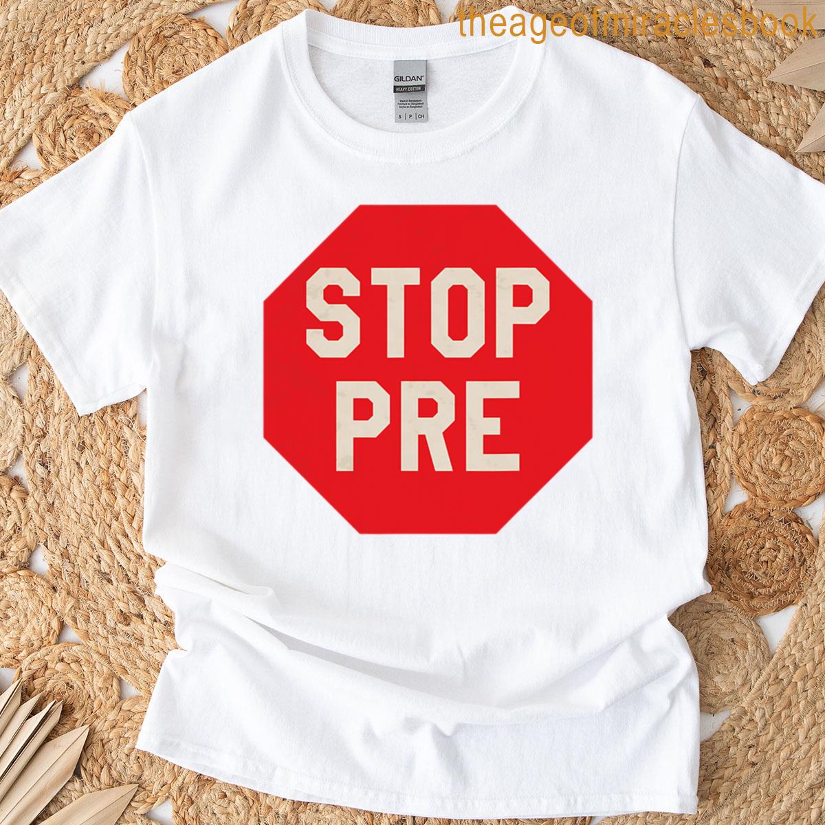 Vintage Stop Pre – Marathon Running Legend Runner T-shirt