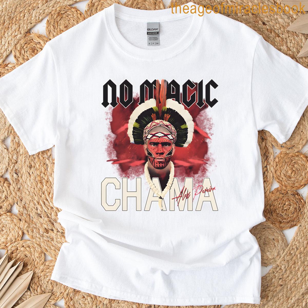 Alex Pereira No Magic Chama T-shirt