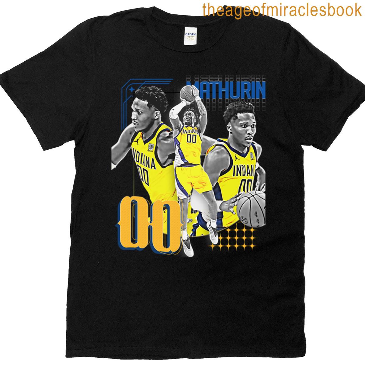 B Mathurin Basketball Player Design 1 T-shirt