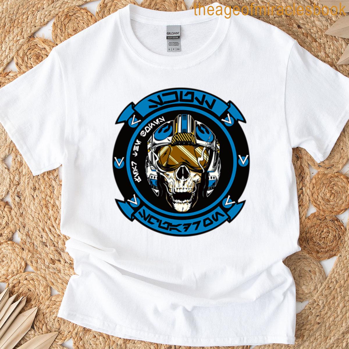 Blue Leader Skull Squadron T-shirt