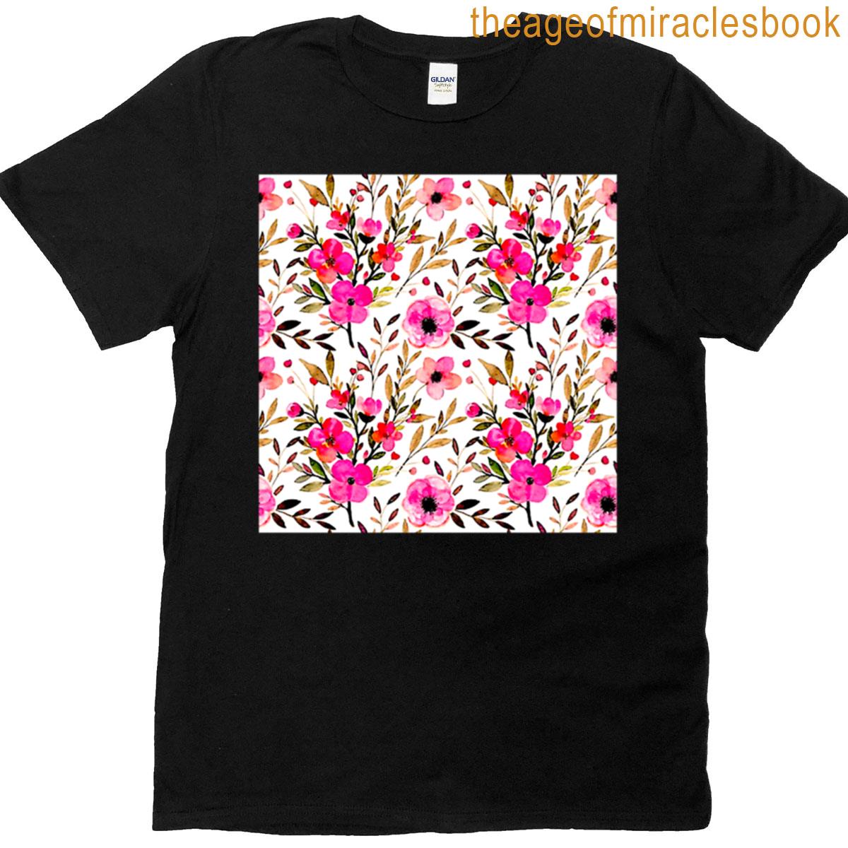 Cherry Blossom Watercolor T-shirt